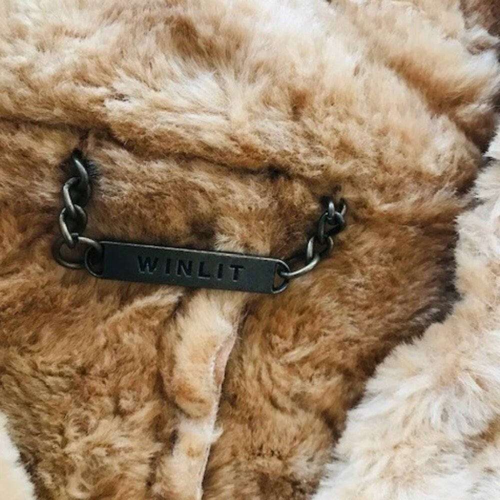 Winlit Genuine Suede and Faux Shearling/Fur Jacket, women’s size XL - Picture 7 of 7
